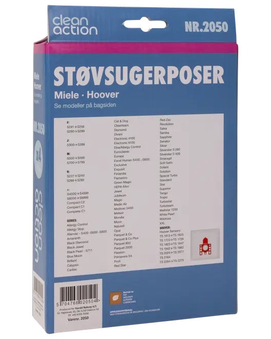 Clean Action Støvsugerpose nr. 114