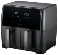 Sjöbo airfryer dubbel 2x4 L