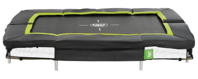 EXIT Silhouette Trampolin til nedgravning  153x214 CM