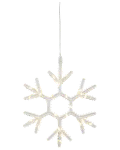 Snöflinga Krystal med LED