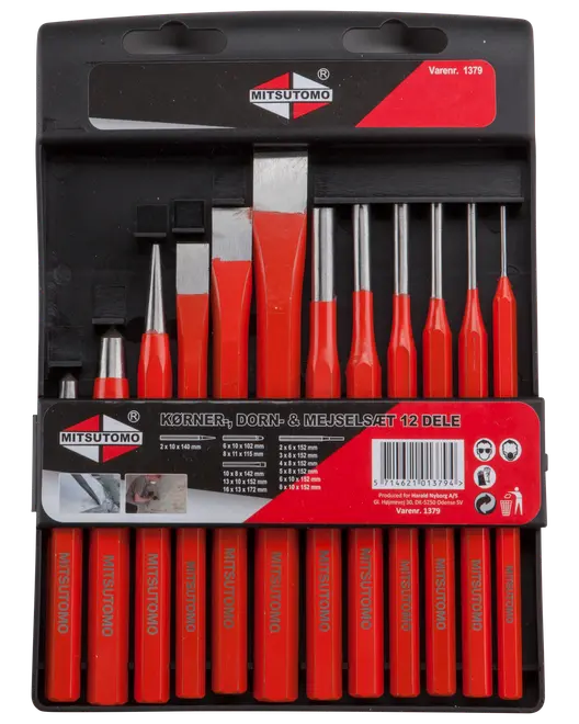 Mitsutomo drivdorn/mejselset 