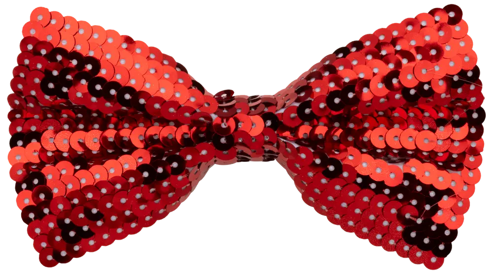 Fluga med paljetter – olika färger