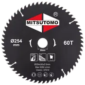 Mitsutomo Rundsavsklinge Ø254 x 30 mm 60T