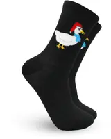Mysiga strumpor med julmotiv