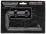 Toiletrulleholder i krom med vægbeslag, moderne design, passer til standardruller. Inkluderer monteringsmateriale. Holdbar metal konstruktion, nem at montere, mærke: Carlsbad.