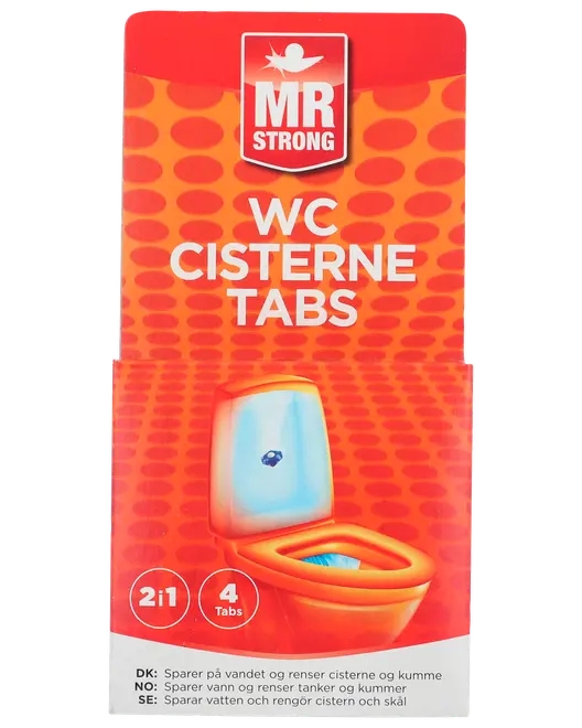 MR STRONG WC cisternetabs 4 x 50 g