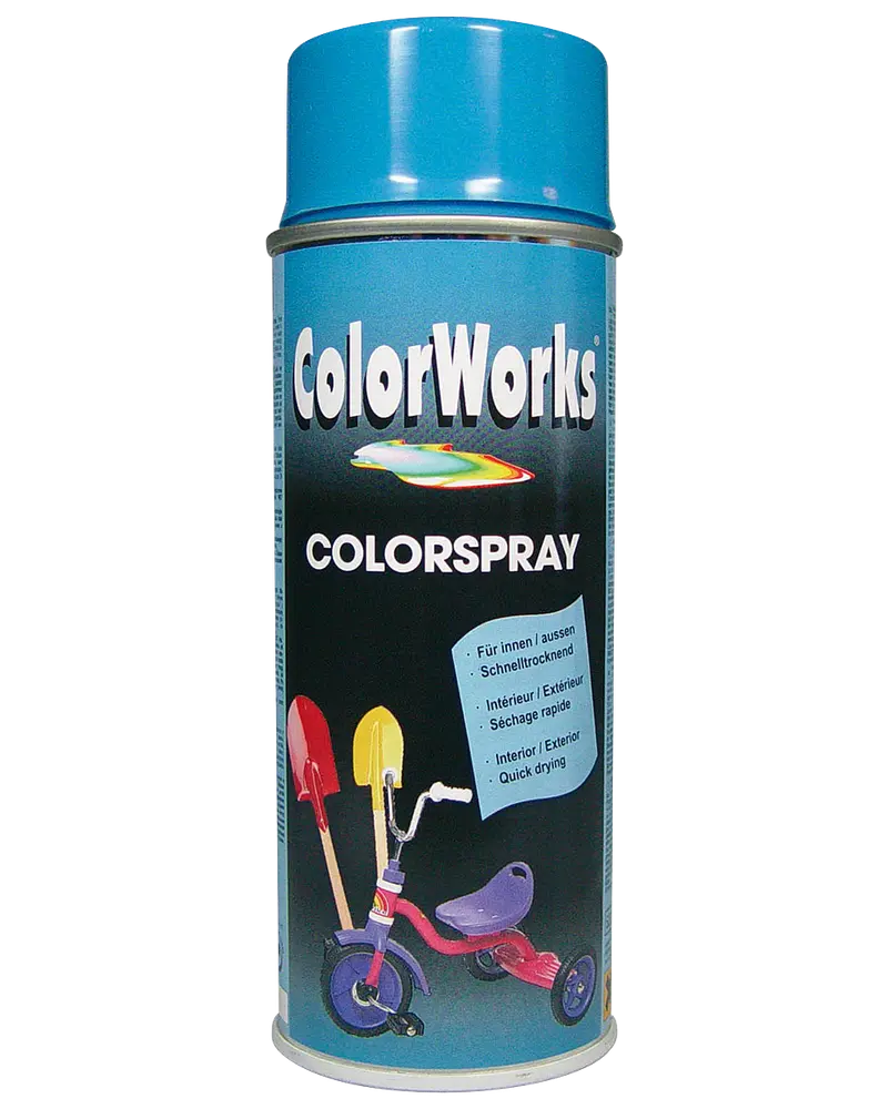 ColorWorks Spraymaling - blå