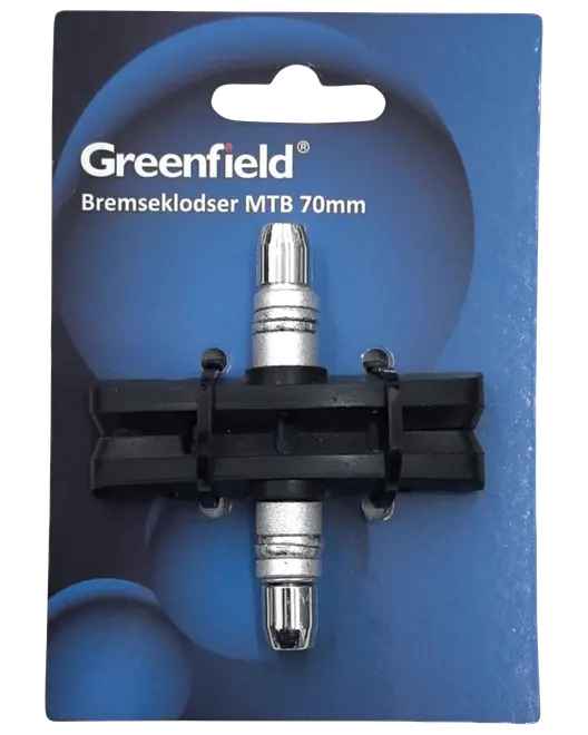 Bremseklodser MTB 70 mm 2-pak