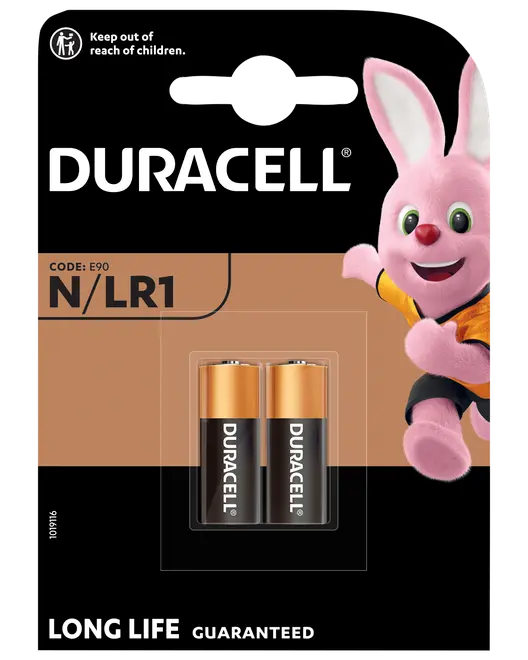 DURACELL Security N/LR1 2-pack