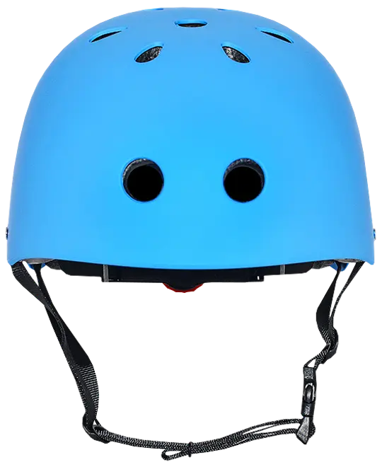 Cykelhjälm rosa, Blå