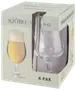 Ölglas på fot 37 cl 4-pack