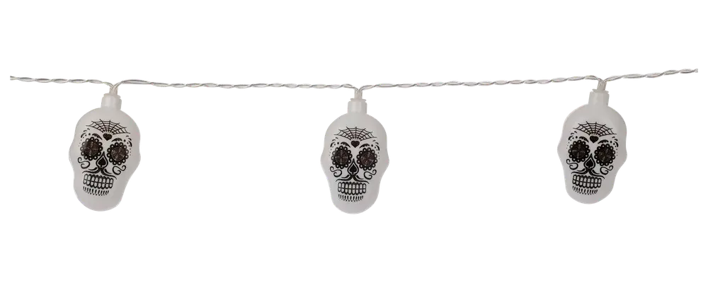 Halloweengirlang LED