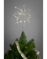 Toppstjärna silver 20 LED