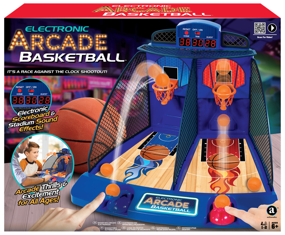 Basketball Spil - elektronisk