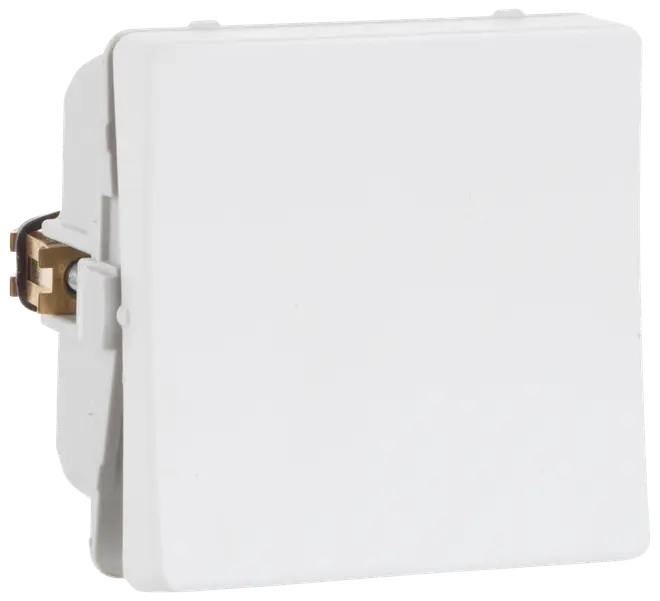 LK FUGA Afbryder enkelt - hvid