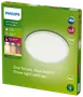 PHILIPS Taklampa SceneSw. slim Ø25cm 15W IP54 vit