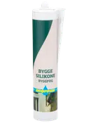 Droppen Byggesilikone 300 ml - hvid