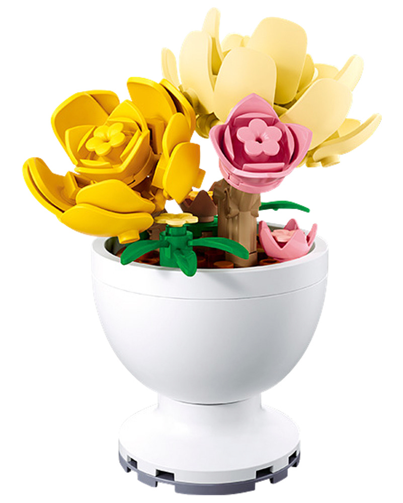 Sluban Flowers M38-B1077 - assorterede blomster