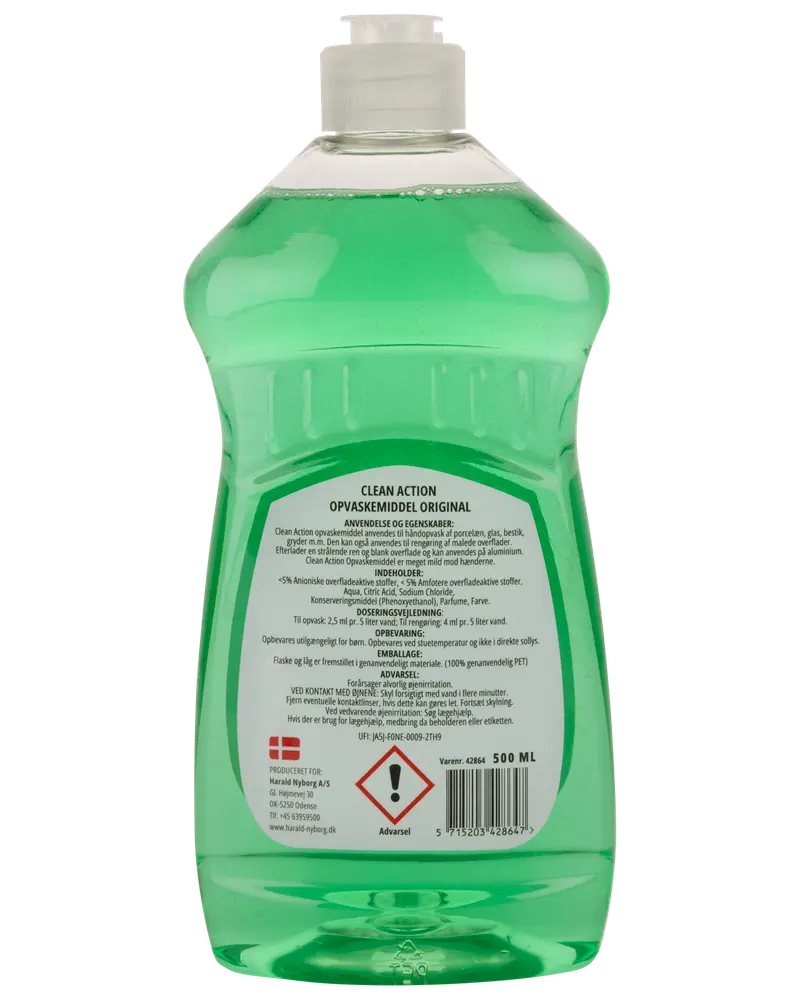 Clean Action Diskmedel 500 ml - Original