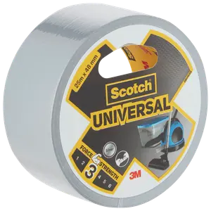 Scotch® Universal Lærredstape Sølv 48 mm x 25 meter