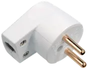  Stickpropp rund ojordad - vit