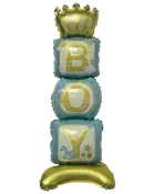 Folieballon på fod 80 cm - "Boy"