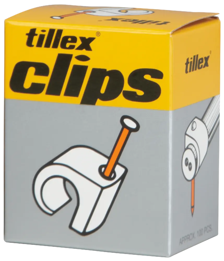 Tillex Clips 5-7 mm - klar