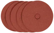 Fiberslibeskive Ø125 mm K60 5-pak