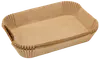 Papirform til airfryer 22 x 14 cm 50 stk.