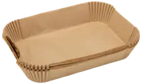 Papirform til airfryer 22 x 14 cm 50 stk.
