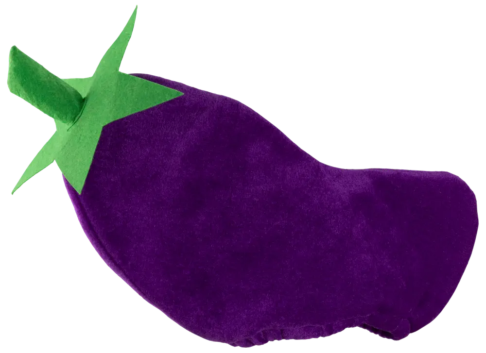 Nyårshatt aubergine