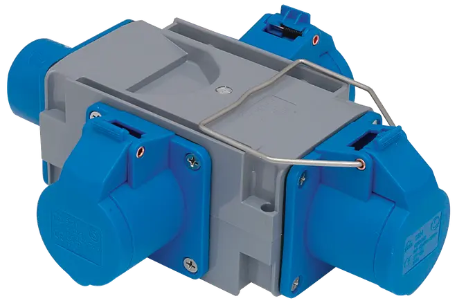 CEE forgrenerboks 1 x 230 V  3 x 230 V