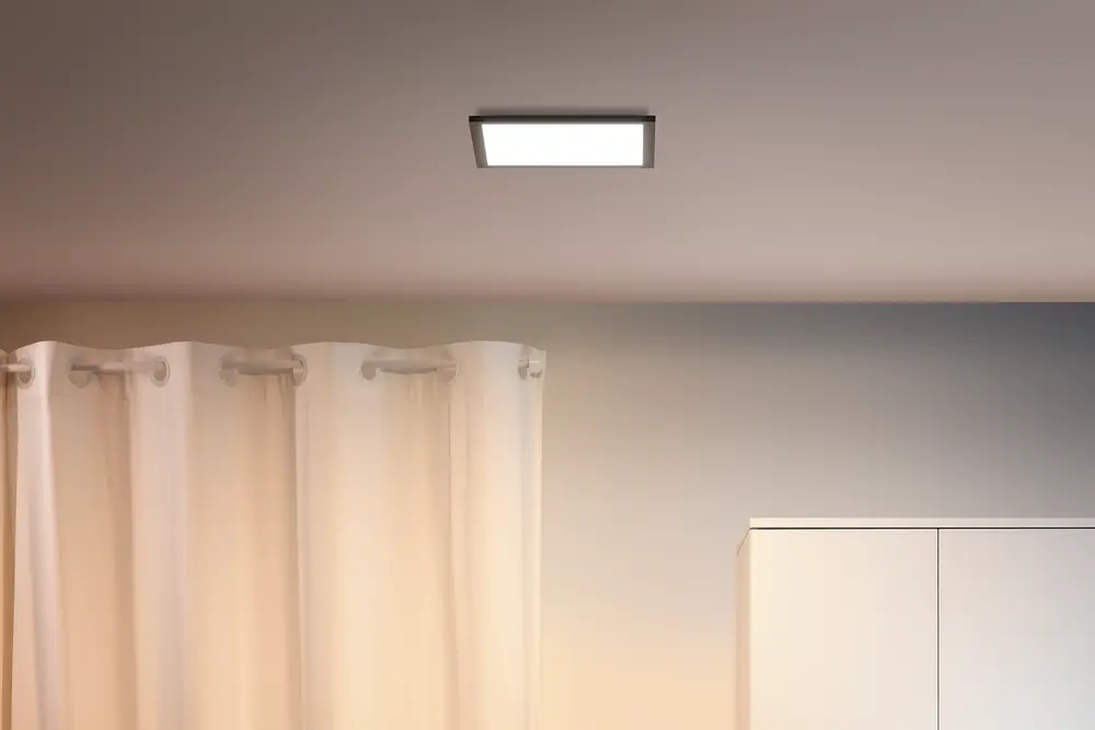 WiZ Taklampa Panel 30x30cm 12W - svart