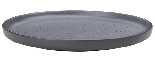 Tallrik stengods 26 cm grå