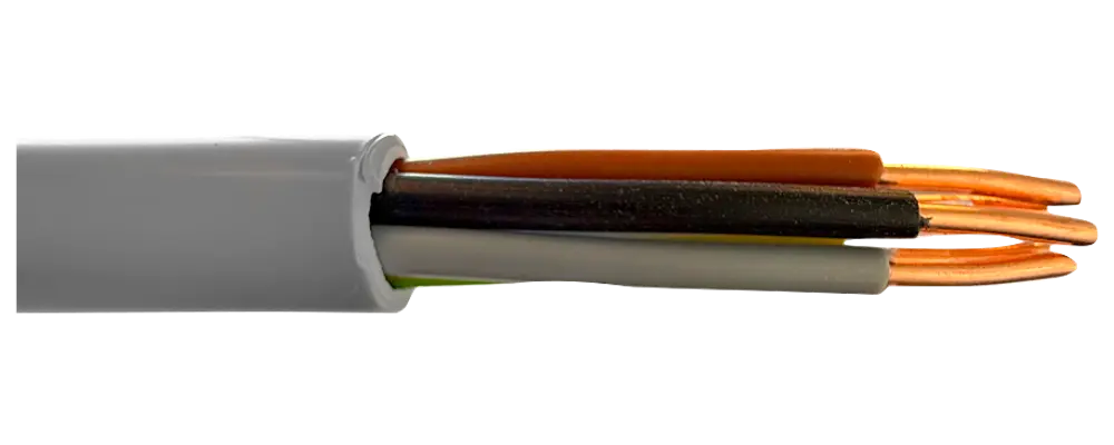 Installationskabel 5X1,5 mm² – 10 meter