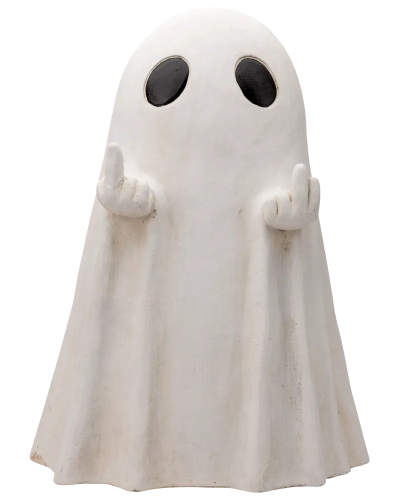 Halloween-figur Spöke 40 cm