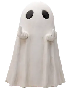 Halloween-figur Spöke 40 cm