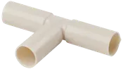 T-stycke 16 mm - vit