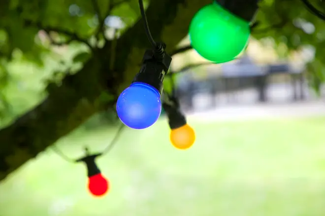 Party lyskæde med 40 LED-pærer