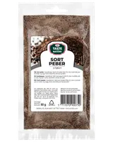 80g återförslutningsbar påse med Taste Nature All Round kryddmix, mångsidig kryddblandning med paprika, salt och kryddor. Tydlig framsida med ingredienser och instruktioner.