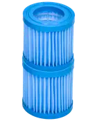 Filter till poolpump antimikrobiellt 2-pack