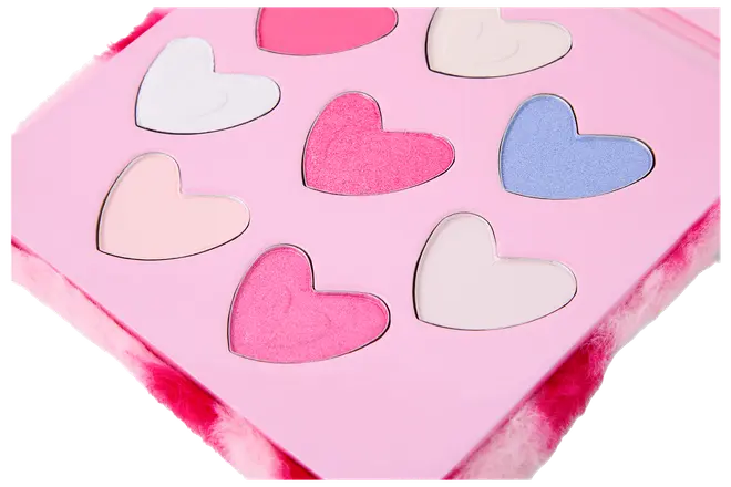 Create It! Øjenskyggesæt med plyscover og spejl