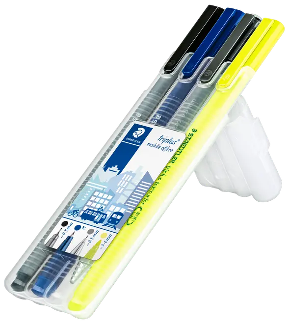 Staedtler Tripul Pennset 4 st