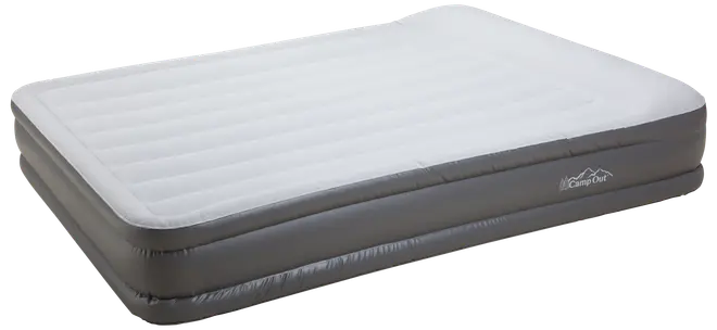 CampOut Luftmadras med indbygget pumpe 151x198cm