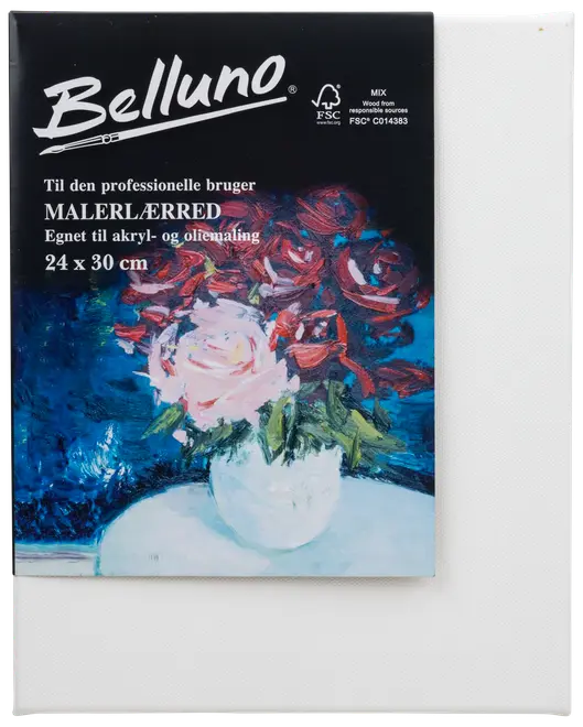 Målarduk på ram 24x30 cm