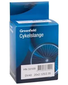 Greenfield Cykelslange DV40 20 x 2,12-2,35