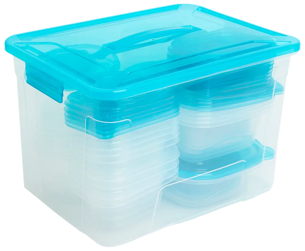 Matlådor med lock 50 st.