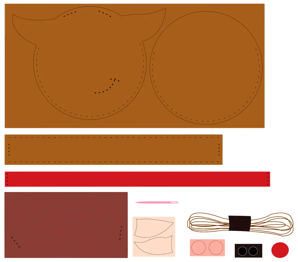 Filtkit DIY Renväska