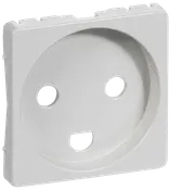 LK FUGA Tangent stikkontakt med jord 1 modul - lysegrå