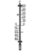 Termometer för vägg 41 cm